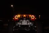 DV8 Offroad 2018+ Jeep JL Grill Amber Marker Lights DV8 Offroad Grilles  AXOPROS