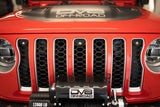 DV8 Offroad 2018+ Jeep JL Grill Amber Marker Lights DV8 Offroad Grilles  AXOPROS