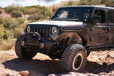 DV8 Offroad 2018+ Jeep Wrangler JL Front Inner Fenders - Black DV8 Offroad Wheel Well Liners  AXOPROS