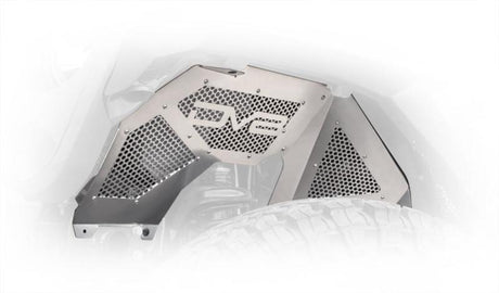 DV8 Offroad 2018+ Jeep Wrangler JL Front Inner Fenders - Black DV8 Offroad Wheel Well Liners  AXOPROS