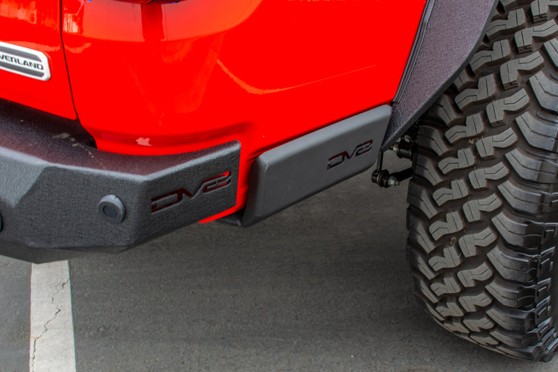 DV8 Offroad 2019+ Jeep Gladiator Bedside Sliders DV8 Offroad Body Armor & Rock Rails  AXOPROS