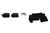 DV8 Offroad 2021-2022 Ford Bronco (Not For Factory Plastic Bumper) Factory Bumper Bull Bar - Black DV8 Offroad Light Mounts  AXOPROS