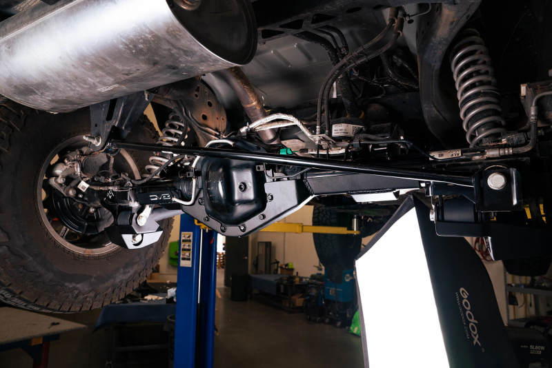 DV8 Offroad 2021-2022 Ford Bronco Rear Shock Guard Skid Plates DV8 Offroad Skid Plates  AXOPROS