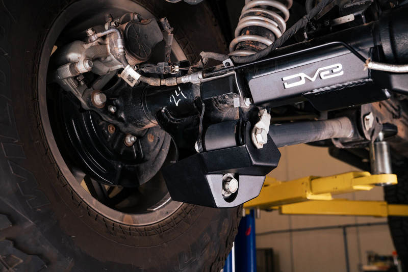 DV8 Offroad 2021-2022 Ford Bronco Rear Shock Guard Skid Plates DV8 Offroad Skid Plates  AXOPROS