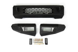 DV8 Offroad 2021+ Ford Bronco Bumper- Accommodates 20in Dual Row Light Bar & (4) 3in Pod Light Mount DV8 Offroad Bumpers - Steel  AXOPROS
