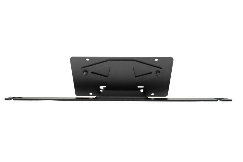DV8 Offroad 2021 Ford Bronco Capable Bumper Slanted Front License Plate Mount DV8 Offroad Uncategorized  AXOPROS