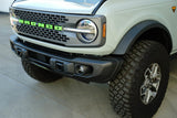 DV8 Offroad 2021 Ford Bronco Capable Bumper Slanted Front License Plate Mount DV8 Offroad Uncategorized  AXOPROS