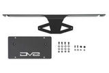 DV8 Offroad 2021 Ford Bronco Capable Bumper Slanted Front License Plate Mount DV8 Offroad Uncategorized  AXOPROS