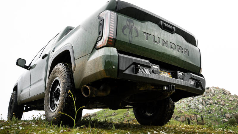 DV8 Offroad 2022-2023 Toyota Tundra MTO Series Rear Bumper DV8 Offroad Bumpers - Steel  AXOPROS