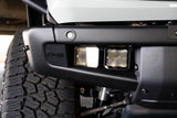 DV8 Offroad 21-22 Ford Bronco Factory Bumper Pocket Light Mount (Pair) 3in LED Pod Lights DV8 Offroad Light Mounts  AXOPROS