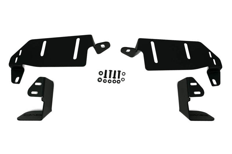 DV8 Offroad 21-22 Ford Bronco Factory Bumper Pocket Light Mount (Pair) 3in LED Pod Lights DV8 Offroad Light Mounts  AXOPROS