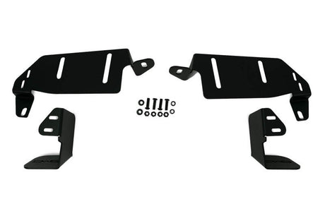 DV8 Offroad 21-22 Ford Bronco Factory Bumper Pocket Light Mount (Pair) 3in LED Pod Lights DV8 Offroad Light Mounts  AXOPROS