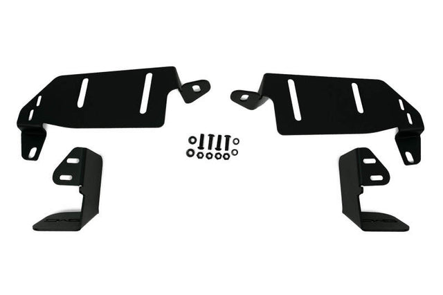 DV8 Offroad 21-22 Ford Bronco Factory Bumper Pocket Light Mount (Pair) 3in LED Pod Lights DV8 Offroad Light Mounts  AXOPROS