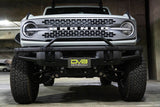 DV8 Offroad 21-22 Ford Bronco Factory Front Bumper Licence Relocation Bracket - Front DV8 Offroad License Plate Relocation  AXOPROS