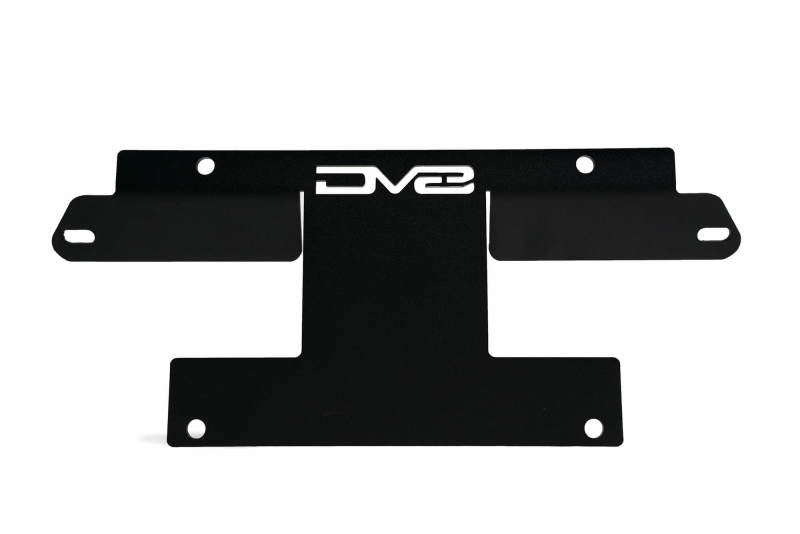 DV8 Offroad 21-22 Ford Bronco Factory Front Bumper Licence Relocation Bracket - Front DV8 Offroad License Plate Relocation  AXOPROS