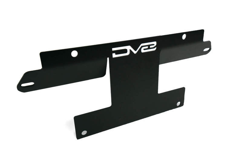 DV8 Offroad 21-22 Ford Bronco Factory Front Bumper Licence Relocation Bracket - Front DV8 Offroad License Plate Relocation  AXOPROS