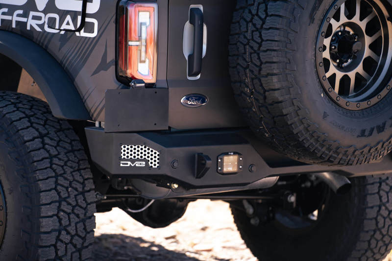 DV8 Offroad 21-22 Ford Bronco MTO Series Rear Bumper DV8 Offroad Light Mounts  AXOPROS
