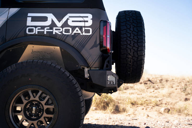DV8 Offroad 21-22 Ford Bronco MTO Series Rear Bumper DV8 Offroad Light Mounts  AXOPROS
