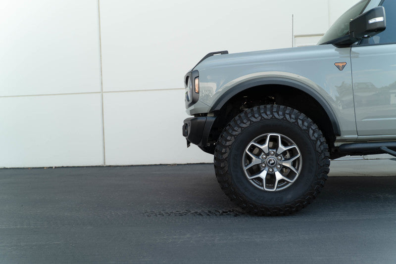 DV8 Offroad 21-23 Ford Bronco Capable Bumper Front License Plate Mount DV8 Offroad License Plate Relocation  AXOPROS