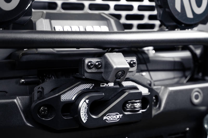 DV8 Offroad 21-23 Ford Bronco Front Camera Relocation Bracket DV8 Offroad License Plate Relocation  AXOPROS