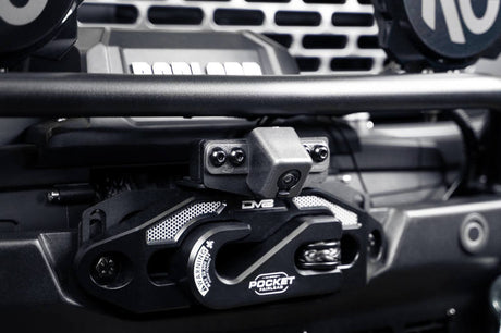 DV8 Offroad 21-23 Ford Bronco Front Camera Relocation Bracket DV8 Offroad License Plate Relocation  AXOPROS