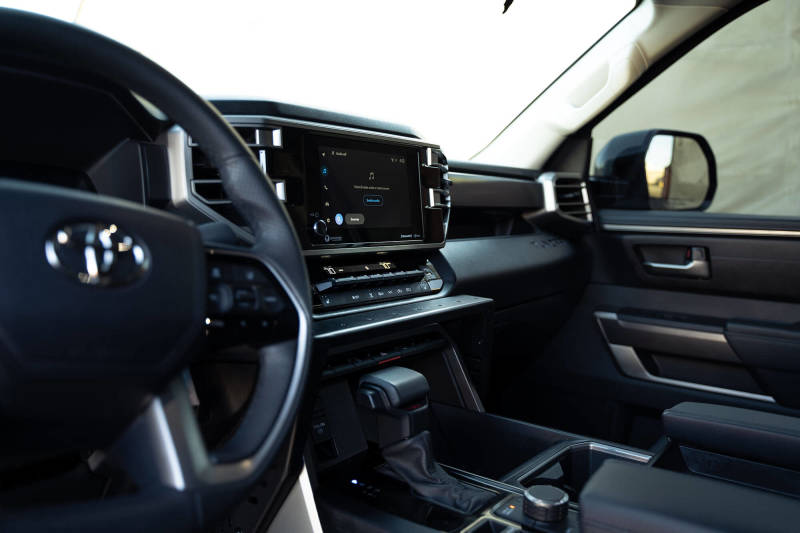 DV8 Offroad 22-23 Toyota Tundra Center Console Molle Panels/Device Mount DV8 Offroad Exterior Trim  AXOPROS