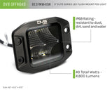 DV8 Offroad Elite Series 3in Cube LED Light 40W Spot 3W LED DV8 Offroad Light Bars & Cubes  AXOPROS