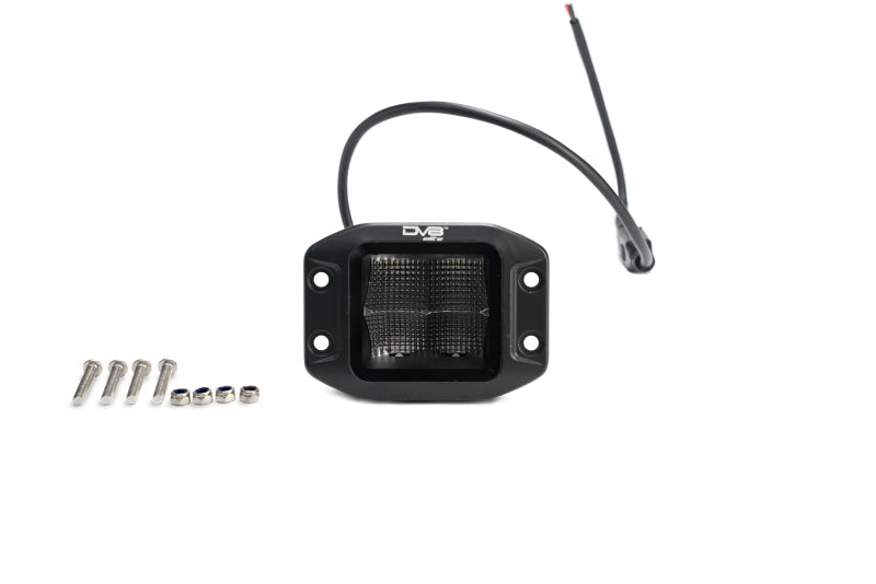 DV8 Offroad Elite Series 3in Cube LED Light 40W Spot 3W LED DV8 Offroad Light Bars & Cubes  AXOPROS
