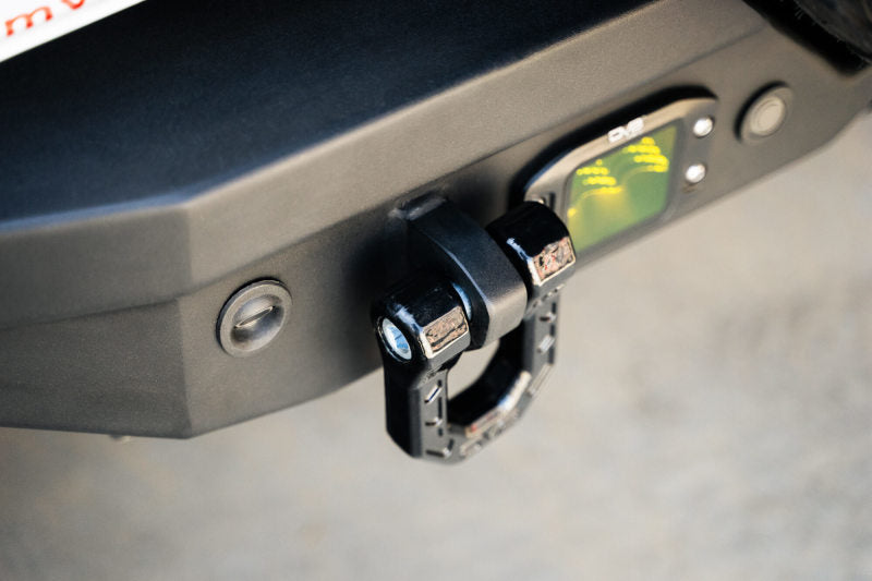 DV8 Offroad Elite Series D-Ring Shackles - Pair (Black) DV8 Offroad Bumper Accessories  AXOPROS