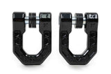DV8 Offroad Elite Series D-Ring Shackles - Pair (Black) DV8 Offroad Bumper Accessories  AXOPROS