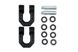 DV8 Offroad Elite Series D-Ring Shackles - Pair (Black) DV8 Offroad Bumper Accessories  AXOPROS