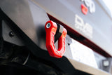 DV8 Offroad Elite Series D-Ring Shackles - Pair (Red) DV8 Offroad Bumper Accessories  AXOPROS
