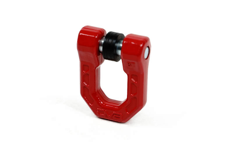 DV8 Offroad Elite Series D-Ring Shackles - Pair (Red) DV8 Offroad Bumper Accessories  AXOPROS