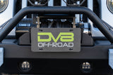 DV8 Offroad Fairlead Mounted Flip-Up License Plate Bracket DV8 Offroad License Plate Relocation  AXOPROS