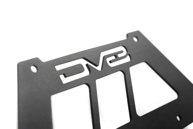 DV8 Offroad Fairlead Mounted Flip-Up License Plate Bracket DV8 Offroad License Plate Relocation  AXOPROS