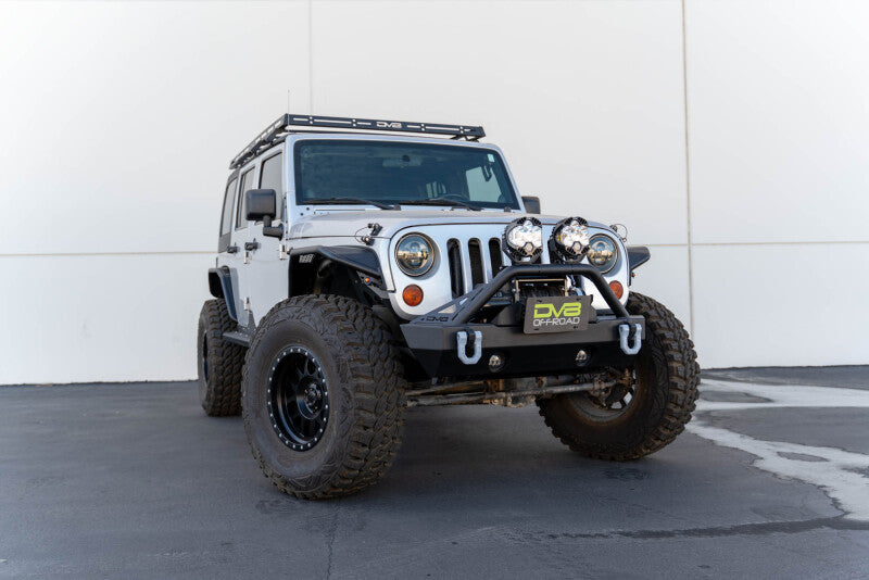 DV8 Offroad Fairlead Mounted Flip-Up License Plate Bracket DV8 Offroad License Plate Relocation  AXOPROS