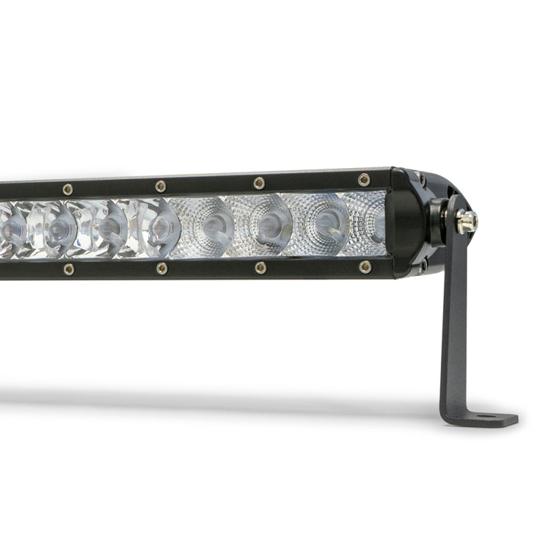 DV8 Offroad SL 8 Slim 20in Light Bar Slim 100W Spot 5W CREE LED - Black DV8 Offroad Light Bars & Cubes  AXOPROS