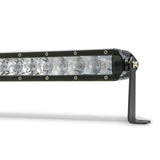DV8 Offroad SL 8 Slim 20in Light Bar Slim 100W Spot 5W CREE LED - Black DV8 Offroad Light Bars & Cubes  AXOPROS