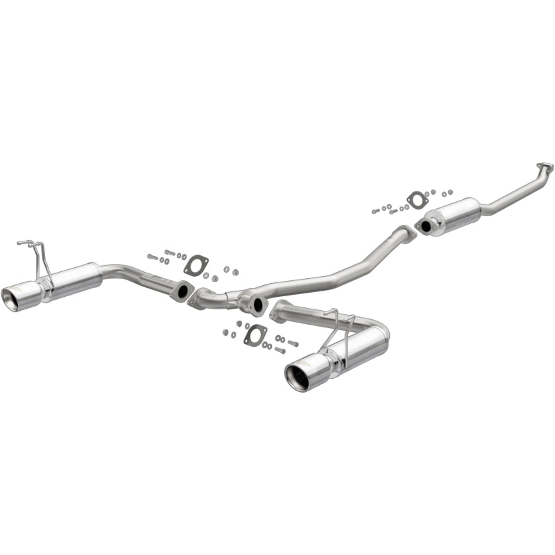 MagnaFlow 2016+ Honda Civic L4 1.5L Street Series Cat-Back Exhaust w/ Polished Tips Magnaflow Catback  AXOPROS