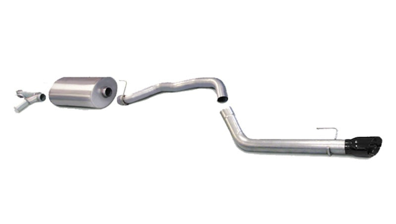 Corsa 2008-2017 Toyota Sequoia 5.7L V8 Touring Cat-Back Exhaust w/Black 4in Tip CORSA Performance Catback  AXOPROS
