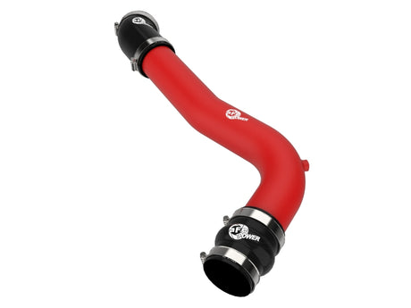 aFe aFe 20-23 Ford Explorer ST V6 3.0L (tt) BladeRunner 2-3/4in Aluminum Cold Charge Pipe - Red Intercoolers aftermarket performance part