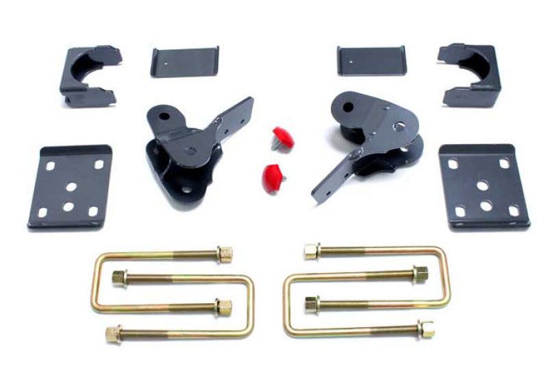 MaxTrac 15-20 Ford F-150 2WD 4in Rear Lowering Flip Kit Maxtrac Leaf Springs & Accessories  AXOPROS