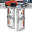 ANZO 1994-1998 Chevrolet Blazer Corner Lights Clear Lens w/ Amber Reflector ANZO Lights Corner  AXOPROS
