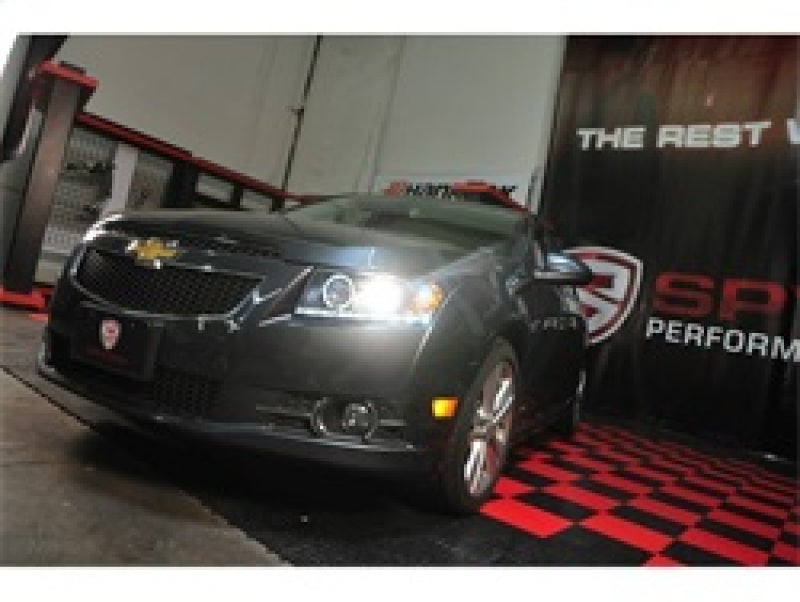Spyder Chevy Cruze 11-14 Projector Headlights LED Halo -DRL Blk High H1 Low H7 PRO-YD-CCRZ11-DRL-BK SPYDER Headlights  AXOPROS