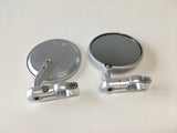 CRG Hindsight Folding 3 in. Round Bar-End Mirror Right - Silver CRG Constructors Side Mirrors  AXOPROS