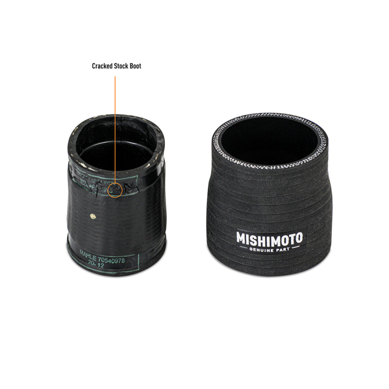 Mishimoto 12-16 BMW F10 M5 Intercooler Pipe Kit Micro Wrinkle Black Mishimoto Intercooler Pipe Kits  AXOPROS