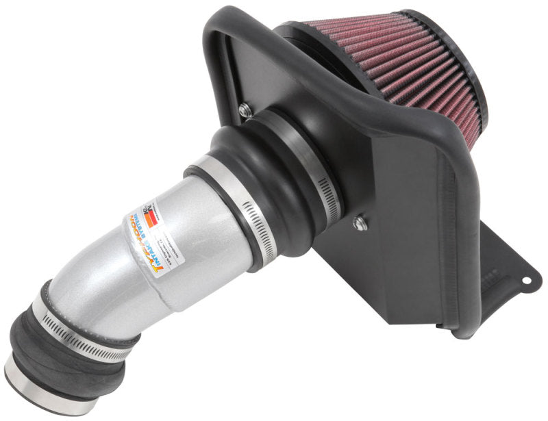 K&N 14-16 Kia Soul L4 2.0L Typhoon Cold Air Intake Aluminum Silver K&N Engineering Cold Air Intakes  AXOPROS
