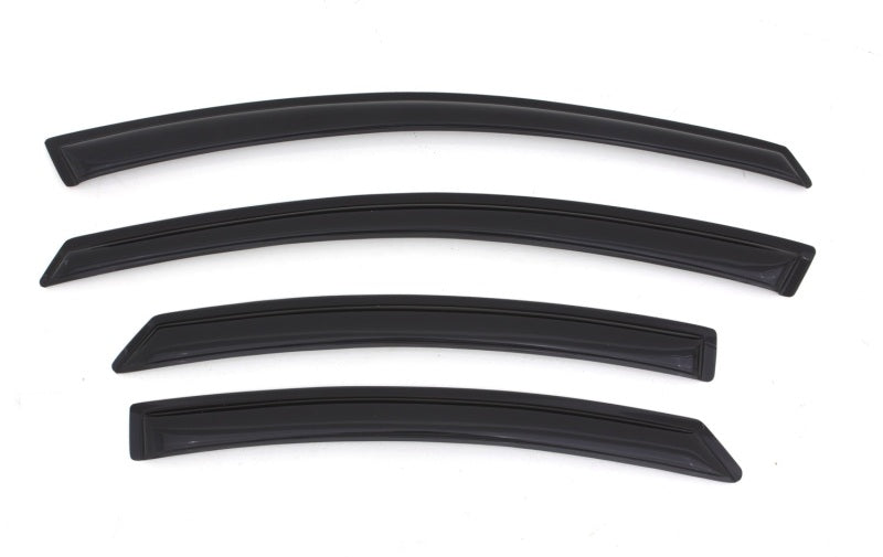 AVS 11-14 Hyundai Sonata (New Body Style) Ventvisor Outside Mount Window Deflectors 4pc - Smoke AVS Wind Deflectors  AXOPROS