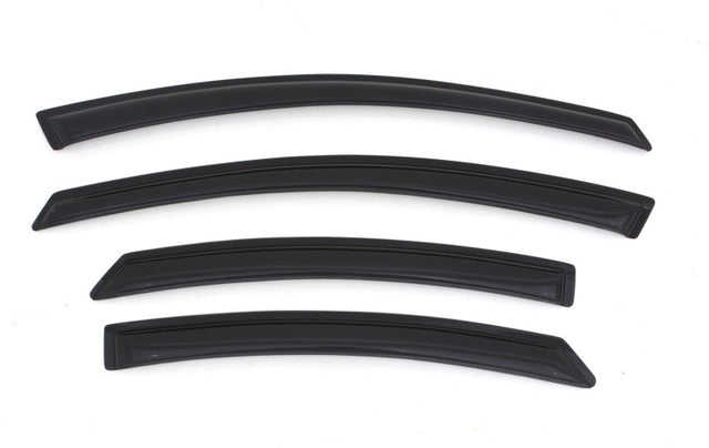 AVS 11-14 Hyundai Sonata (New Body Style) Ventvisor Outside Mount Window Deflectors 4pc - Smoke AVS Wind Deflectors  AXOPROS
