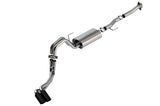 Borla F-150 2021 5.0L 2dr RC SB (122.8 WB) XL/XLT 3/2.25 DSE Cat-Back S-Type Black Chrome Tips Borla Catback  AXOPROS